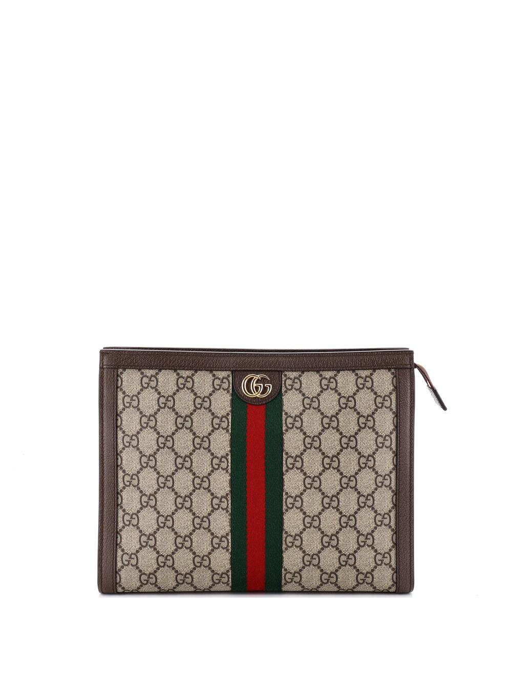 Gucci Ophidia Pouch Gg Coated Canvas #347820G90B